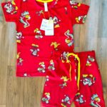 Exuberant Chili Red Shorts Co-ord