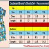 Exuberant-Size-Chart-Shorts-Set