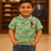 Boys Celadon Green Collar T-Shirt – Premium Airtex Pique Cotton Polo