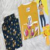 Girls Golden Tulip Bloom Premium Pyjama Set