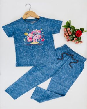 Girls Pinkie Pie Blue Bliss Pyjama Set