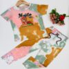Girls Strawberry Mojito Tie-Dye Pyjama Set