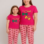 Sunrise Days Bowtique Mom-Daughter Pyjama Set