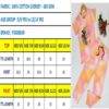 Yogi Bear Girls Pyjama Set Size Chart