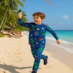 Hero Squad Power Midnight Blue Play Theme Kids Co-ord Set – Full Sleeve T-Shirt & Pyjama